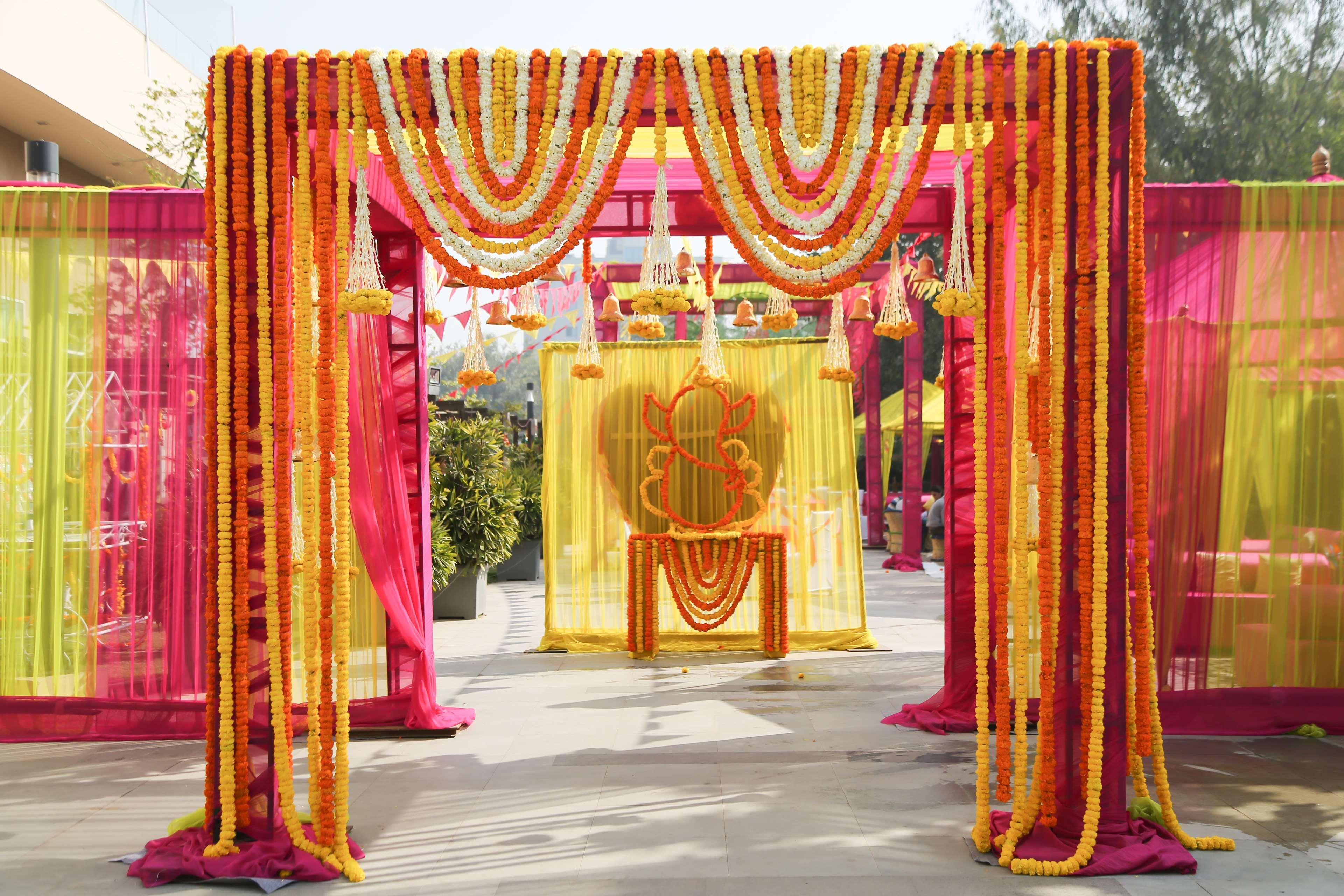 Hyatt Place Gurgaon Udyog Vihar Exteriér fotografie A traditional Indian wedding mandap