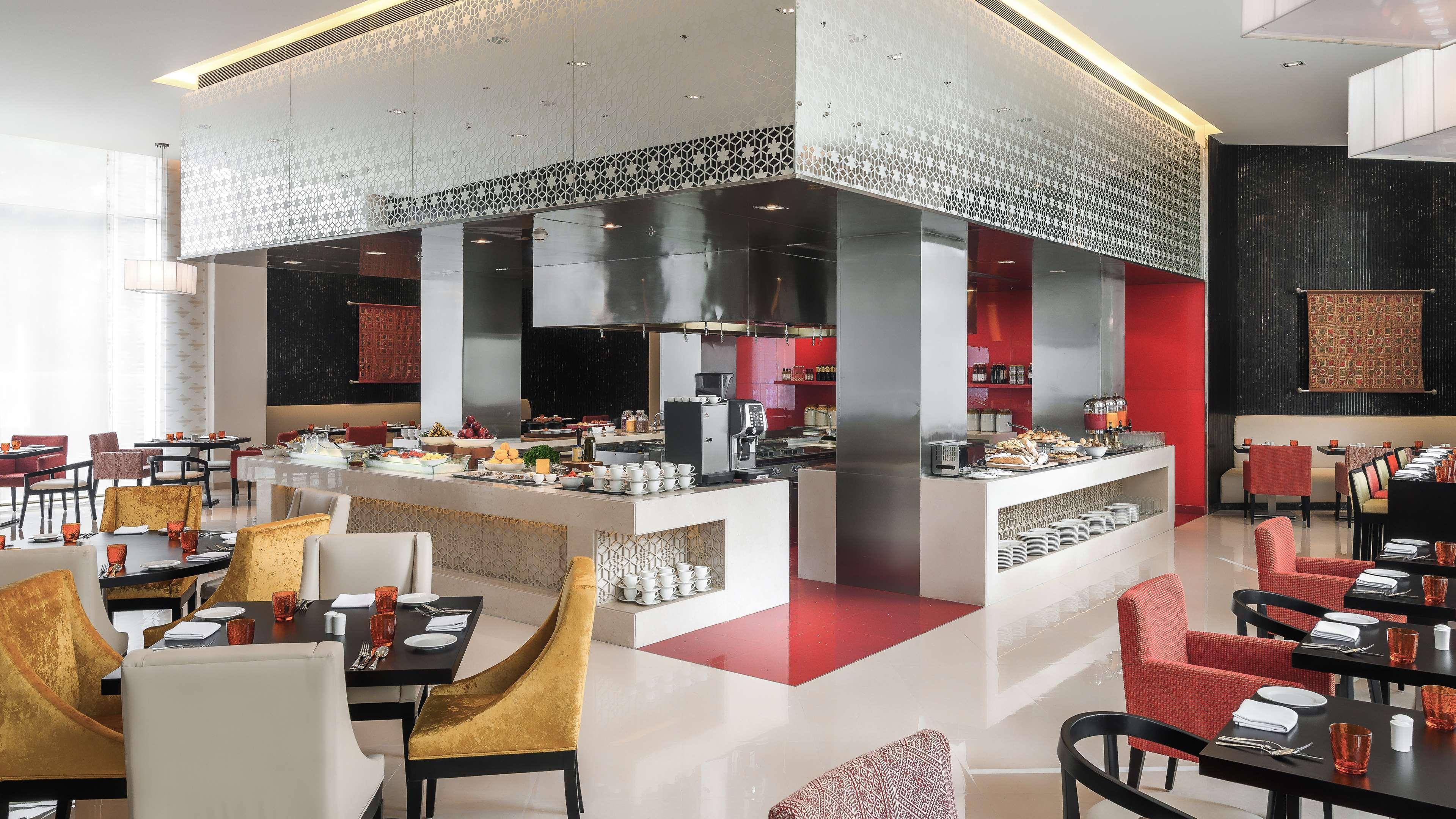 Hyatt Place Gurgaon Udyog Vihar Exteriér fotografie The restaurant