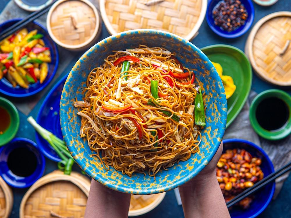 Hyatt Place Gurgaon Udyog Vihar Exteriér fotografie A bowl of chow mein